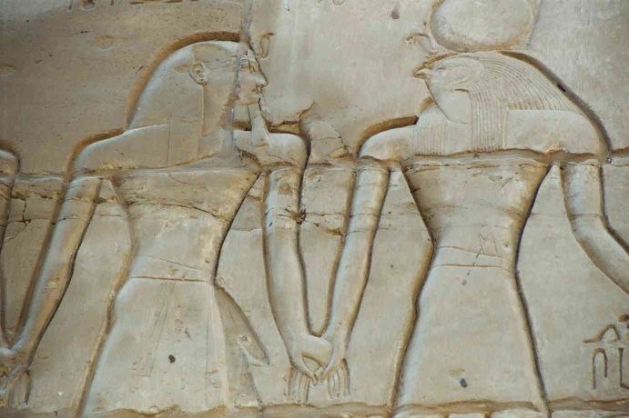Bas-relief du temple de Karnak