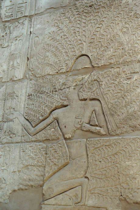 Bas-relief du temple de Karnak