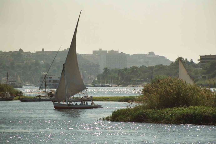 Félouque sur le Nil (Assouan)