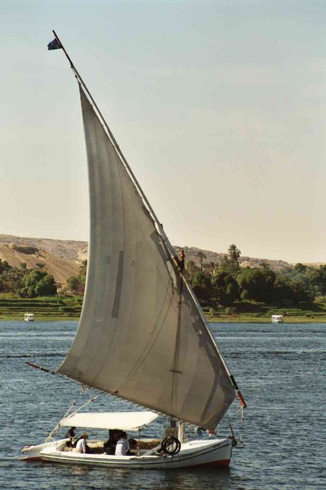 Félouque sur le Nil (Assouan)