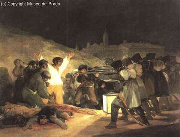 El tres de mayo de Goya