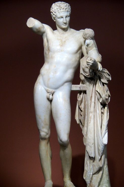 Hermès de Praxitèle - Musée archéologique de Olympie