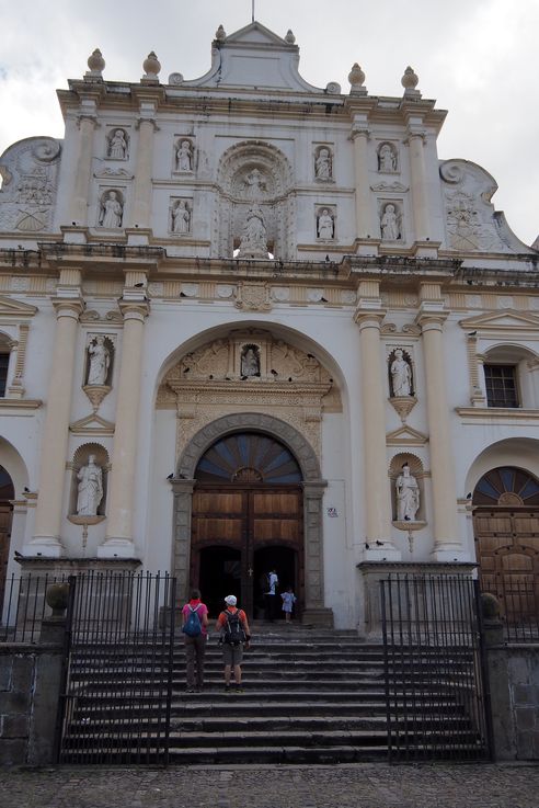 La cathédrale San Jose à Antigua
Altitude : 1549 mètres