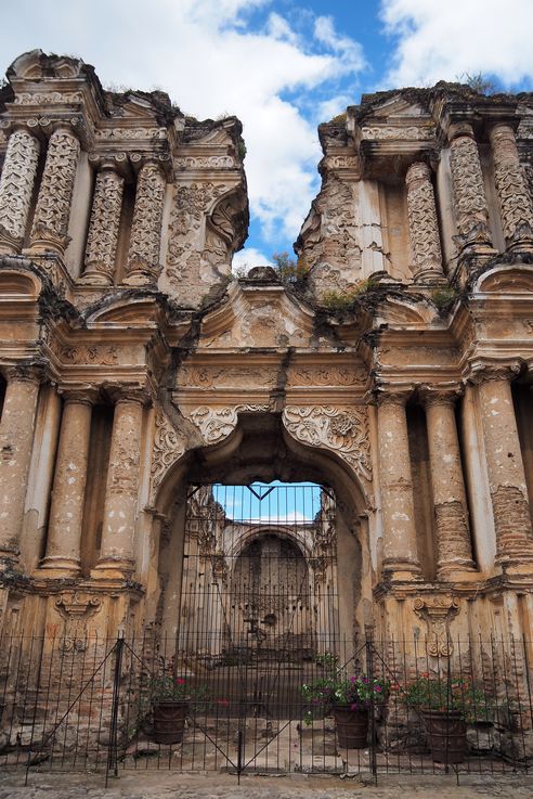 L'église El Carmen à Antigua
Altitude : 1547 mètres