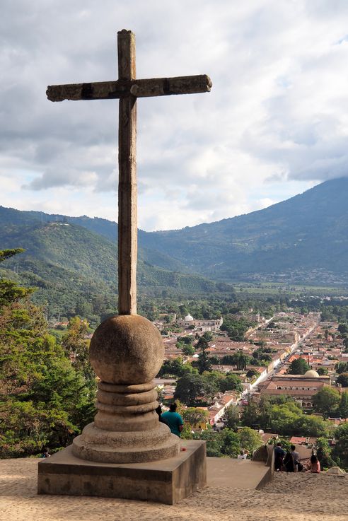 Le cerro de la Cruz à Antigua
Altitude : 1667 mètres