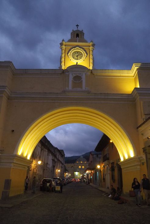 L'arche de Santa Catalina à Antigua
Altitude : 1545 mètres