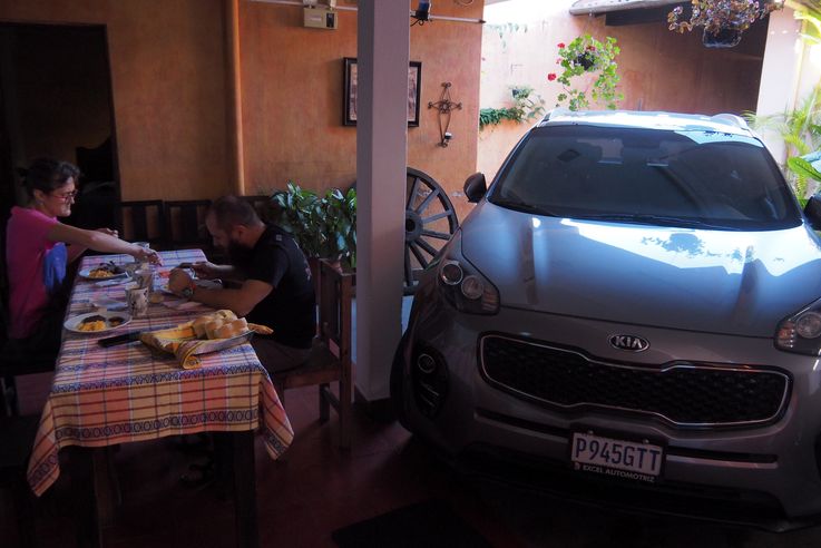 Petit déjeuner à l'hôtel Don Pedro d'Antigua