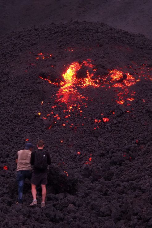 Sur le volcan Pacaya
Altitude : 2241 mètres