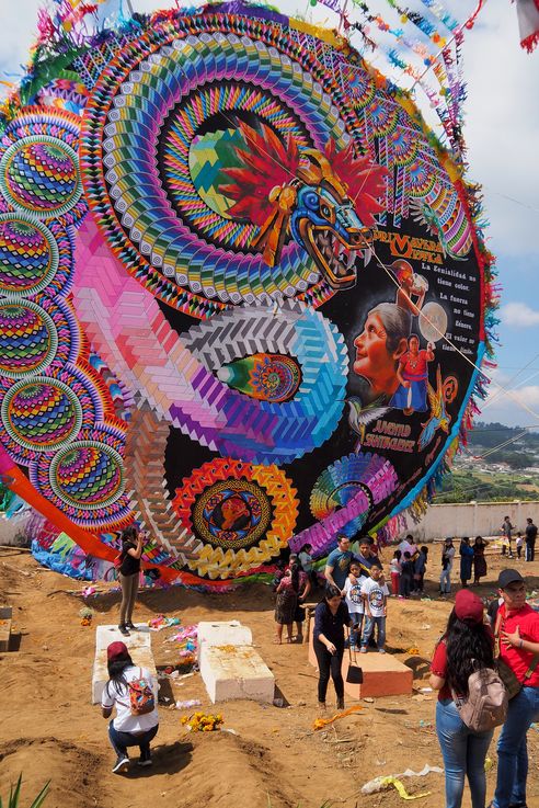 Festival de barriletes gigantes de Santiago Sacatepéquez
Altitude : 2020 mètres