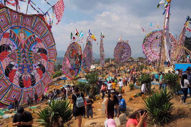 Festival de barriletes gigantes de Santiago Sacatepéquez
Altitude : 2028 mètres