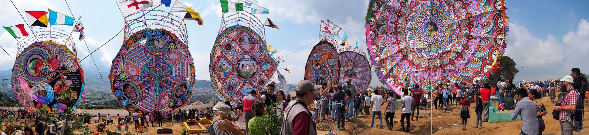 Festival de barriletes gigantes de Santiago Sacatepéquez