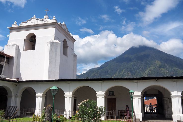 L'église Santiago Apostol à Santiago Atitlán
Altitude : 1613 mètres