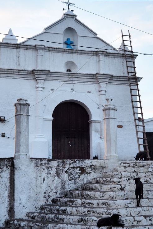 La chapelle du Calvaire à Chichicastenango
Altitude : 2078 mètres