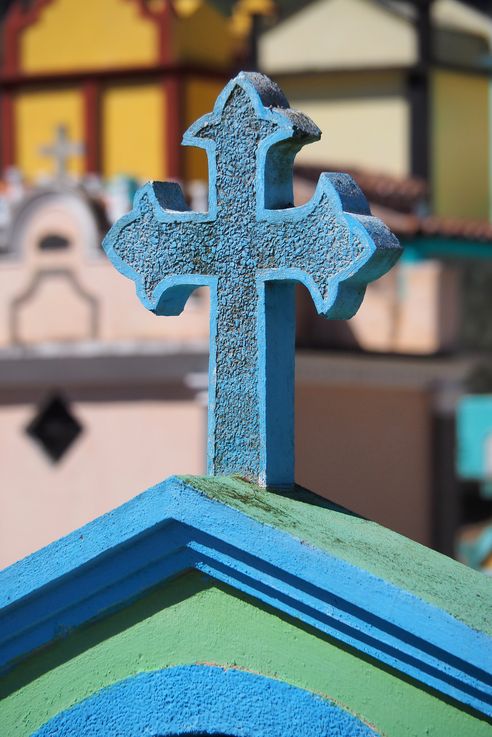 Le cimetière à Chichicastenango
Altitude : 2069 mètres