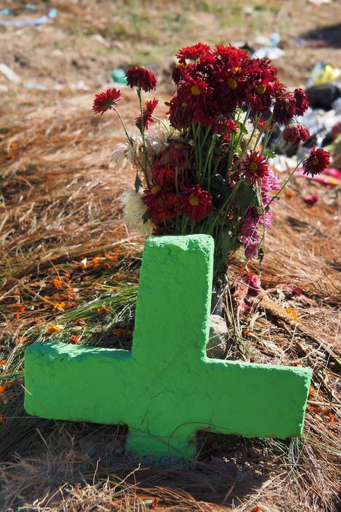 Le cimetière à Chichicastenango
Altitude : 2071 mètres