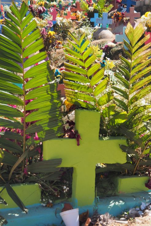 Le cimetière de Chichicastenango
Altitude : 2069 mètres