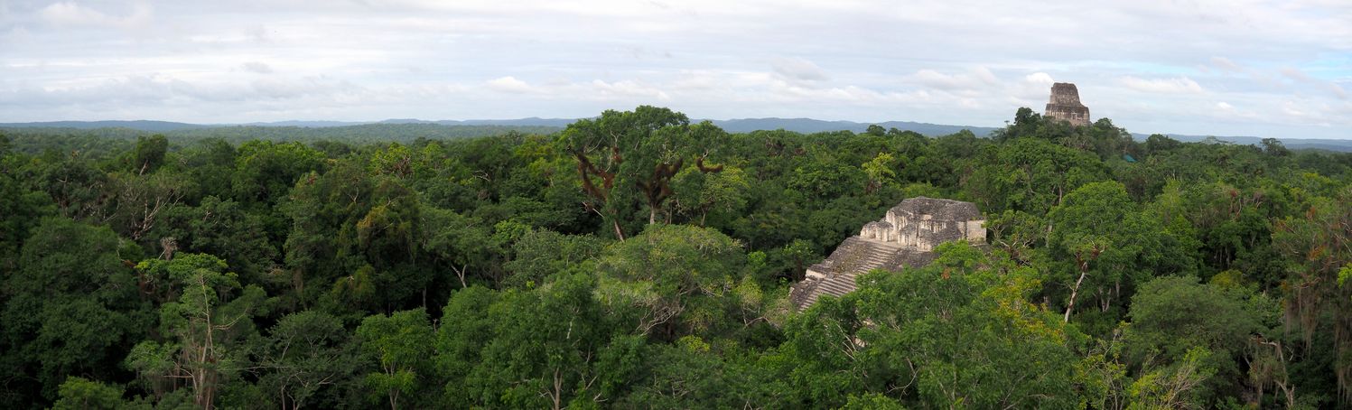 Talud tablero - Tikal