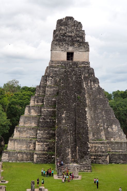 Temple du grand Jaguar - Tikal
Altitude : 313 mètres