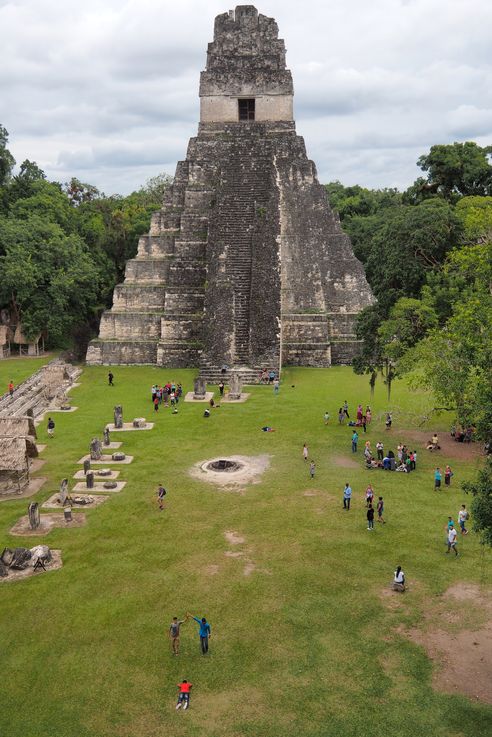 Temple du grand Jaguar - Tikal
Altitude : 315 mètres