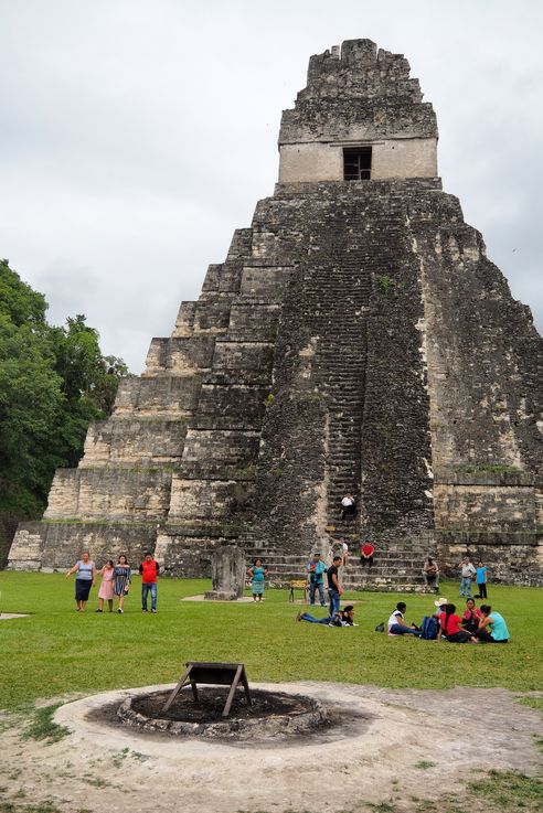 Temple du grand Jaguar - Tikal
Altitude : 291 mètres