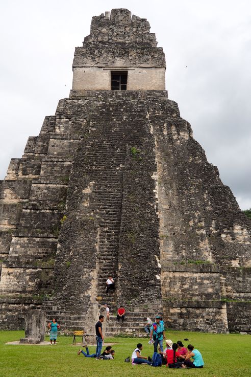 Temple du grand Jaguar - Tikal
Altitude : 292 mètres