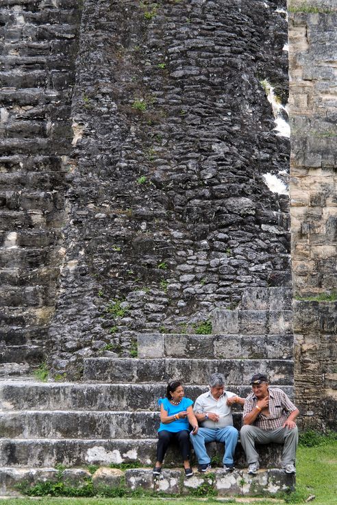 Temple du grand Jaguar - Tikal
Altitude : 296 mètres
