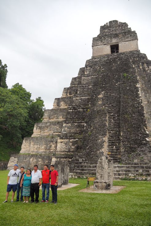 Temple du grand Jaguar - Tikal
Altitude : 296 mètres