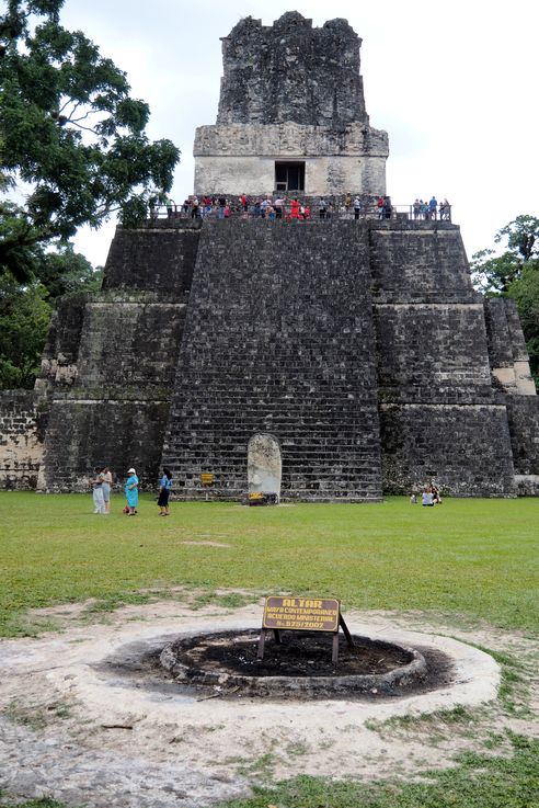 Temple des masques - Tikal
Altitude : 296 mètres