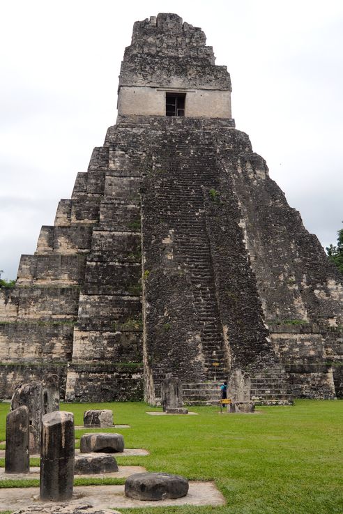 Temple du grand Jaguar - Tikal
Altitude : 301 mètres