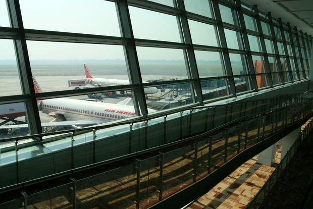 L'aéroport Indira Gandhi de New Delhi