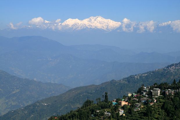 Le Kanchenjunga, troisième plus haut sommet du monde