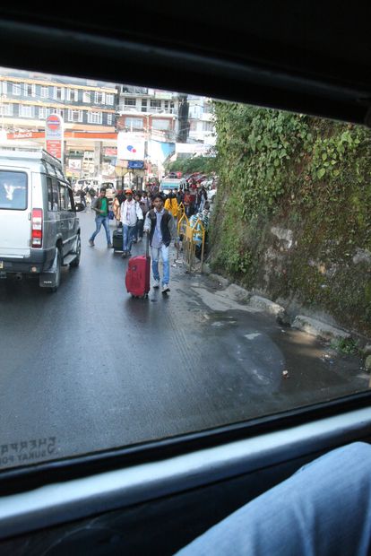 En jeep à Darjeeling
