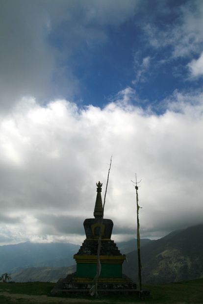 En trek dans le parc national de Singalila