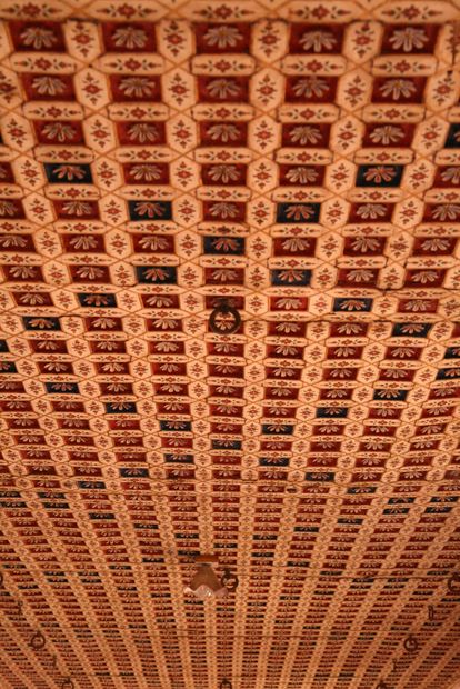 Plafond dans le fort de Junagarh