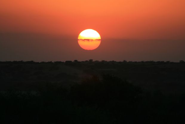 Coucher de Soleil à Jaisalmer