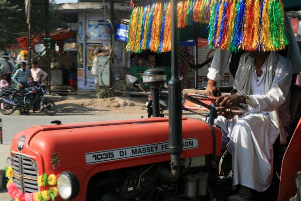 Tracteur à Sawai Madhopur