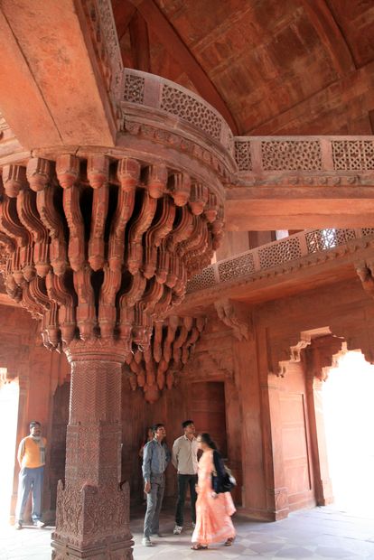 Pilier de Fatehpur Sikri