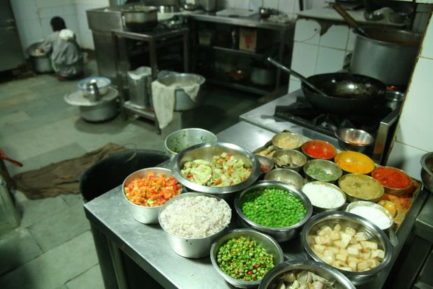 Cuisines de l'hôtel à Agra