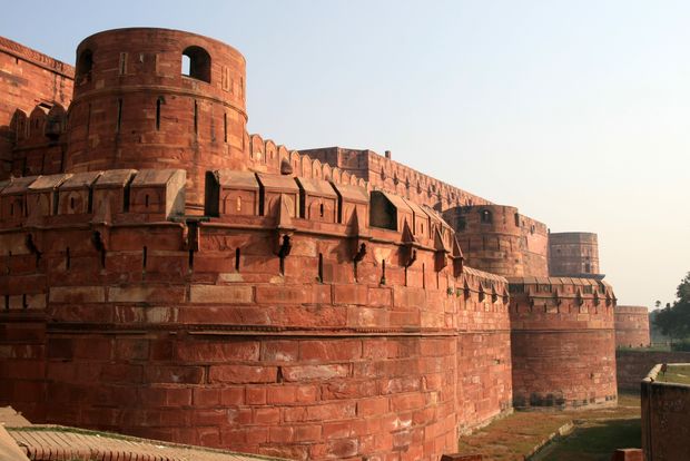 Le fort rouge d'Agra