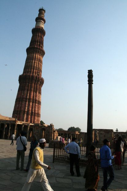 Qutb minar à New Delhi
