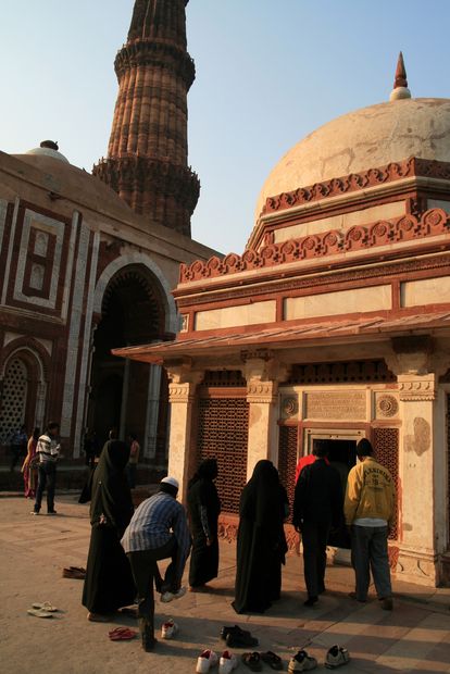 Qutb minar à New Delhi