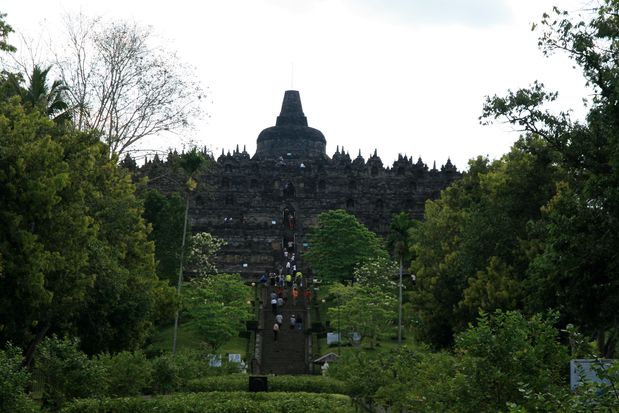 Borobudur. Java.