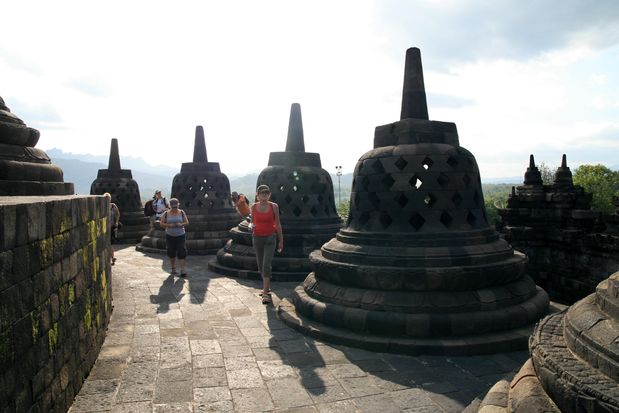 Borobudur. Java.