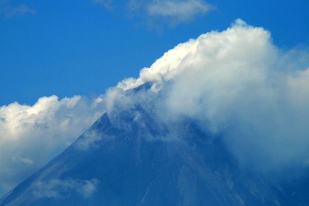 Volcan Merapi. Java.