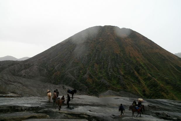 Le volcan Batok. Java.