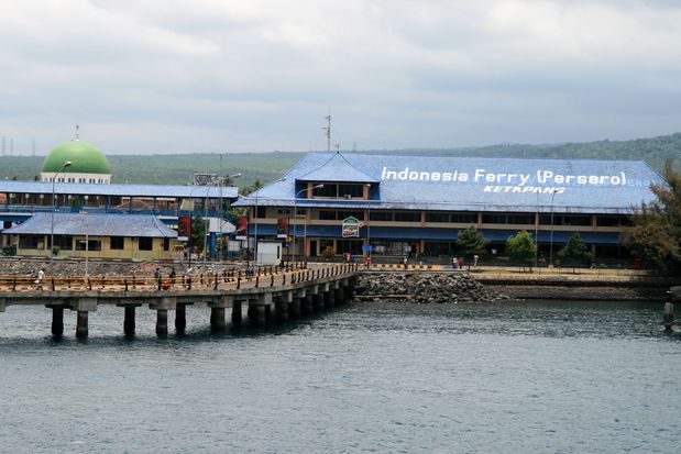 Le port Ketapang d'où partent les ferry Java-Bali