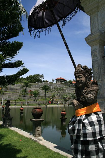 Water Palace Taman Ujung. Bali.