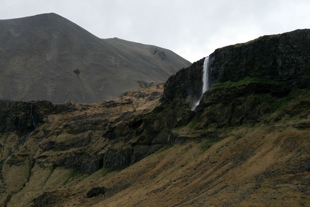 Cascade dans la région de Glymur.