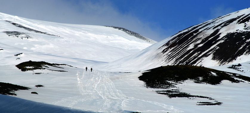 Le glacier Snæfellsjökull.
