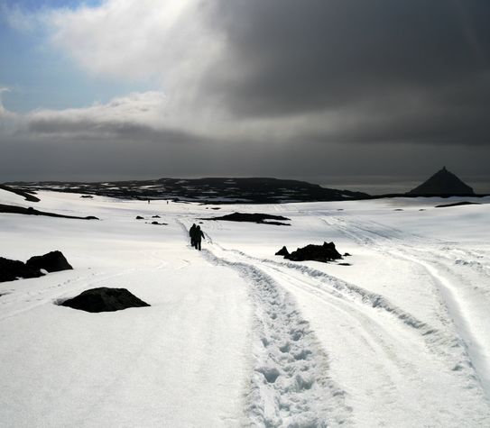 Baladde sur les neiges du Snæfellsjökull.